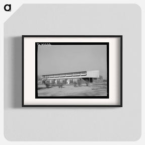 アートポスター-Row of Apartments, Yuba City Farm Workers' Camp
 - ラッセル リー Poster.