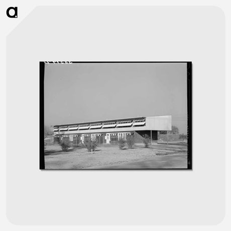 アートポストカード-Row of Apartments, Yuba City Farm Workers' Camp
 - ラッセル リー Postcard.