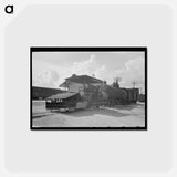 アートポストカード-Railroad Weed Burner, Port Barre, Louisiana
 - ラッセル リー Postcard.