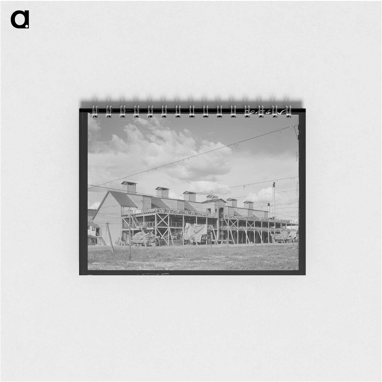 アートメモ帳-Kiln at Chief Hop Ranch
 - ラッセル リー Memo.