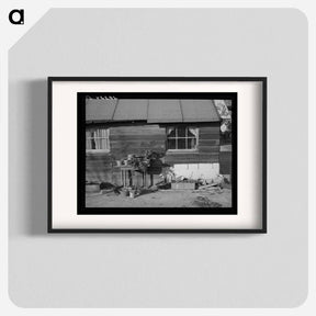アートポスター-Side of Farmhouse, Placer County, California
 - ラッセル リー Poster.