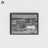 アートメモ帳-Side of Farmhouse, Placer County, California
 - ラッセル リー Memo.