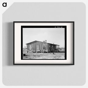 アートポスター-Children of the Scarbroughs in Front of Farm Home
 - ラッセル リー Poster.