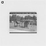 アートメモ帳-Mail Boxes and Parcel Room Along Highway 160, San Juan County, Utah
 - ラッセル リー Memo.