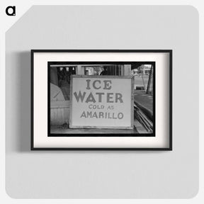 アートポスター-Sign, Sweetwater, Texas
 - ラッセル リー Poster.