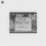 アートメモ帳-Sign, Sweetwater, Texas
 - ラッセル リー Memo.