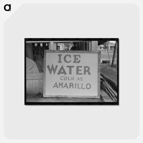 アートポストカード-Sign, Sweetwater, Texas
 - ラッセル リー Postcard.