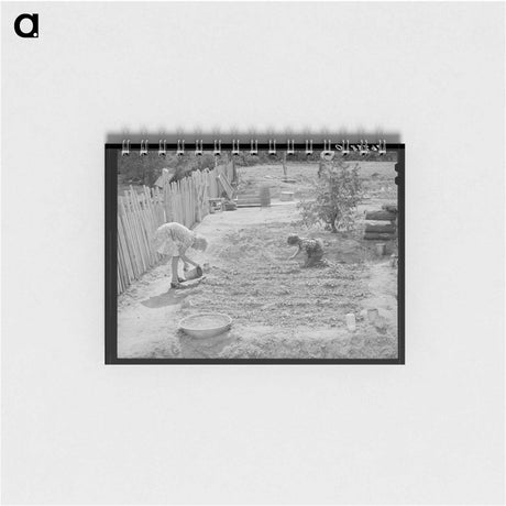 アートメモ帳-The Whinery Children in Pie Town, New Mexico
 - ラッセル リー Memo.