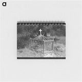 アートメモ帳-Grave in the Cemetery at Santa Rita
 - ラッセル リー Memo.