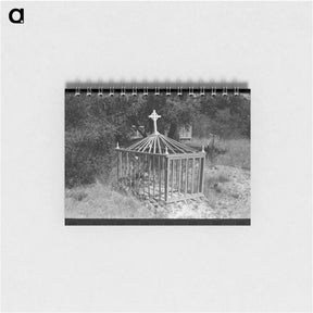アートメモ帳-Grave in the Cemetery at Santa Rita
 - ラッセル リー Memo.