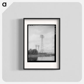 アートポスター-Power Lines, Port of Houston
 - ラッセル リー Poster.