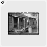 アートポストカード-Rear Porch of FSA Client's Old Home, Caruthersville, Missouri
 - ラッセル リー Postcard.