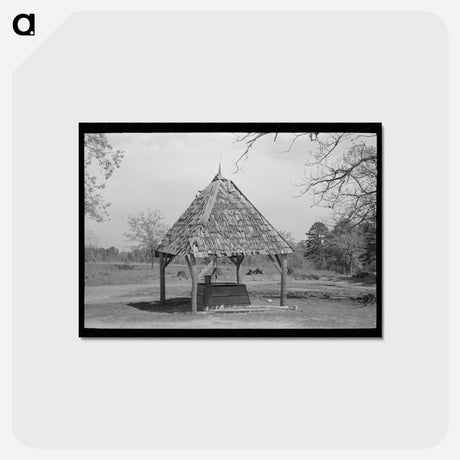 アートポストカード-Covered Well near Jefferson, Texas
 - ラッセル リー Postcard.