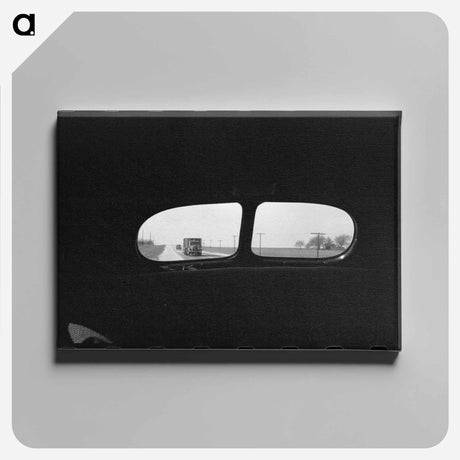 アートパネル-Highway from Rear Window
 - ラッセル リー Canvas.