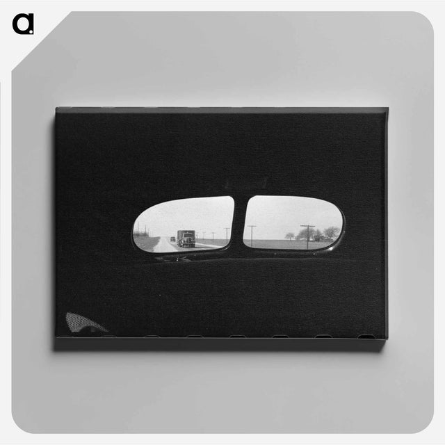 アートパネル-Highway from Rear Window
 - ラッセル リー Canvas.
