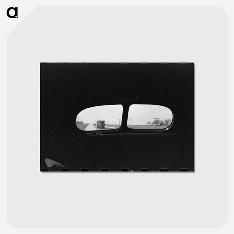 アートポストカード-Highway from Rear Window
 - ラッセル リー Postcard.