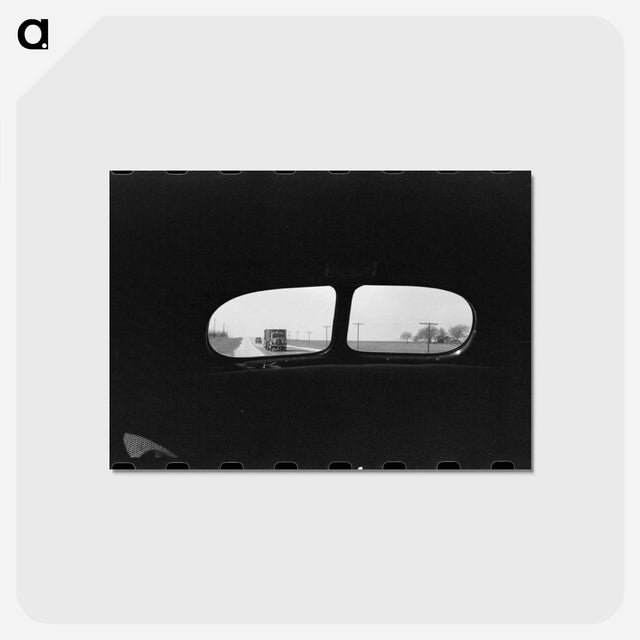 アートポストカード-Highway from Rear Window
 - ラッセル リー Postcard.