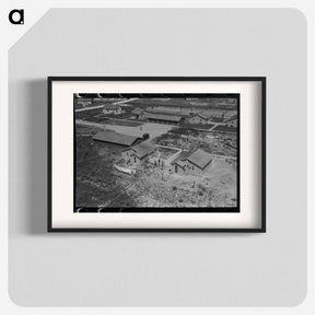 アートポスター-Farm Security Administration Labor Camp Dwellings
 - ラッセル リー Poster.