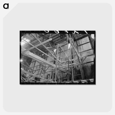 アートポストカード-Gold Ore Mixing Tanks, Mogollon, New Mexico
 - ラッセル リー Postcard.