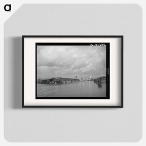 アートポスター-Pier and Cement Plant, Port of Houston, Texas
 - ラッセル リー Poster.