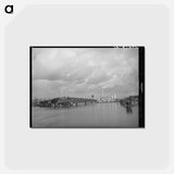 アートポストカード-Pier and Cement Plant, Port of Houston, Texas
 - ラッセル リー Postcard.