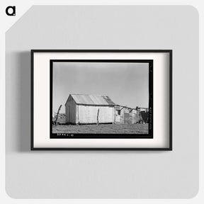 アートポスター-Vernacular Dwelling, Robstown, Texas
 - ラッセル リー Poster.