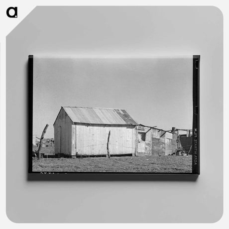 アートパネル-Vernacular Dwelling, Robstown, Texas
 - ラッセル リー Canvas.