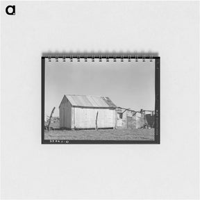 アートメモ帳-Vernacular Dwelling, Robstown, Texas
 - ラッセル リー Memo.