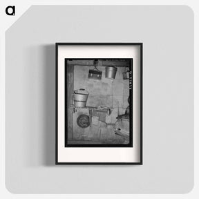 アートポスター-Arkansas River Bottoms Kitchen Interior
 - ラッセル リー Poster.