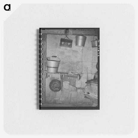 アートメモ帳-Arkansas River Bottoms Kitchen Interior
 - ラッセル リー Memo.