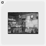 アートポストカード-Corner of General Store, Olga, Louisiana
 - ラッセル リー Postcard.