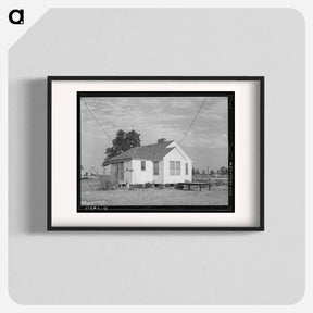 アートポスター-Types of Houses, Lake Dick Project, Arkansas
 - ラッセル リー Poster.