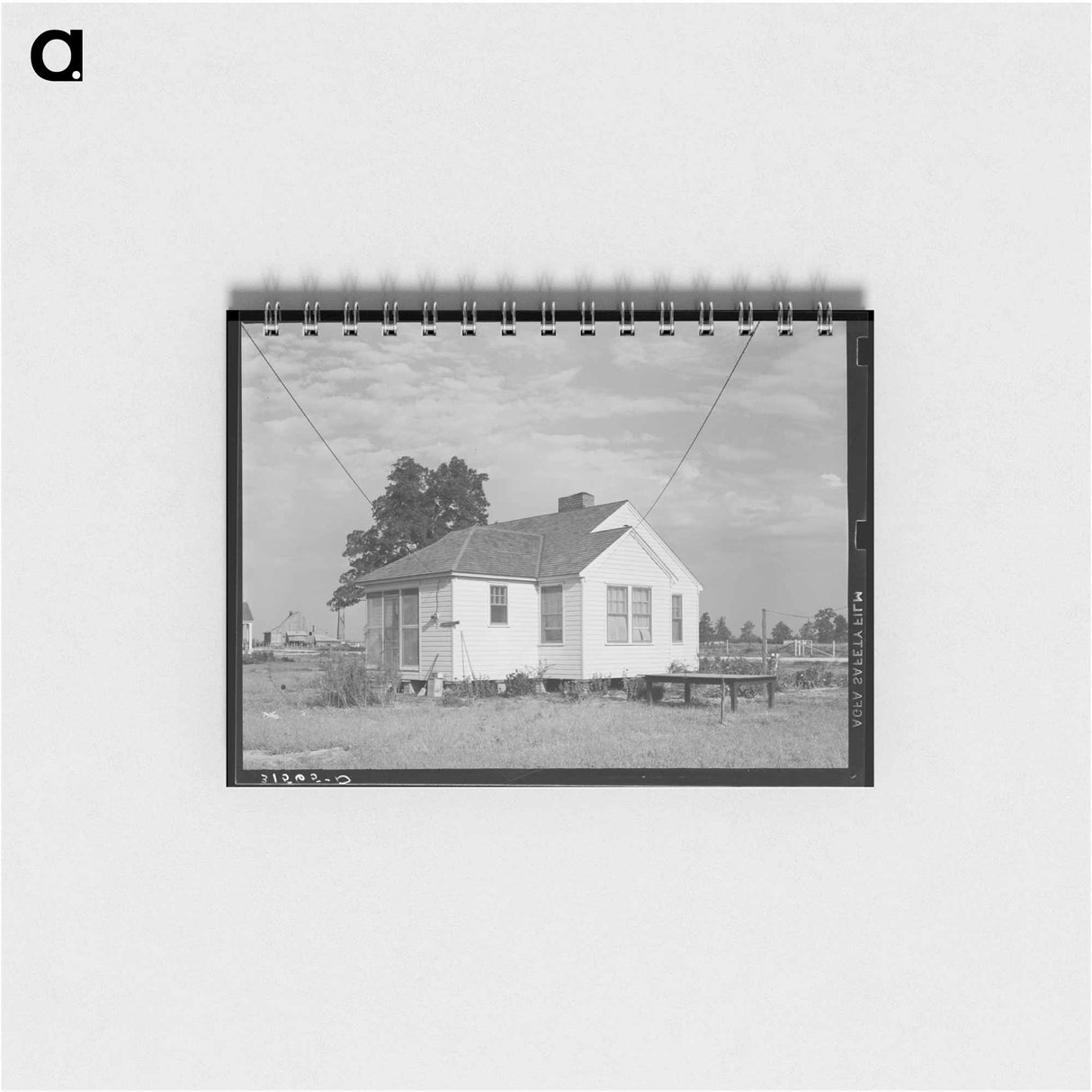 アートメモ帳-Types of Houses, Lake Dick Project, Arkansas
 - ラッセル リー Memo.