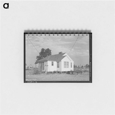 アートメモ帳-Types of Houses, Lake Dick Project, Arkansas
 - ラッセル リー Memo.