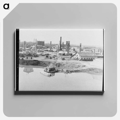 アートパネル-Idle Tile Factory, Ottawa, Illinois
 - ラッセル リー Canvas.