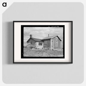 アートポスター-J. W. Panchot's House, Near Northome, Minnesota
 - ラッセル リー Poster.