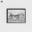 アートメモ帳-J. W. Panchot's House, Near Northome, Minnesota
 - ラッセル リー Memo.