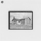 アートメモ帳-J. W. Panchot's House, Near Northome, Minnesota
 - ラッセル リー Memo.