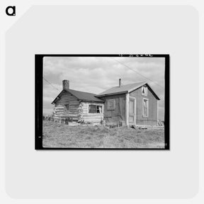 アートポストカード-J. W. Panchot's House, Near Northome, Minnesota
 - ラッセル リー Postcard.