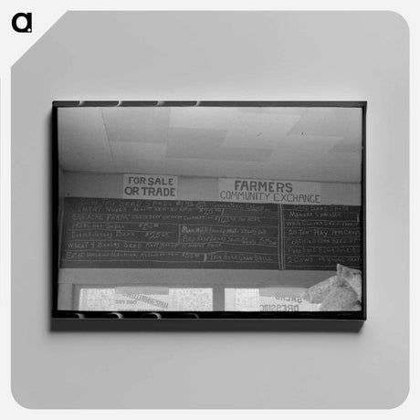 アートパネル-Sign in Store, Eden, Idaho
 - ラッセル リー Canvas.