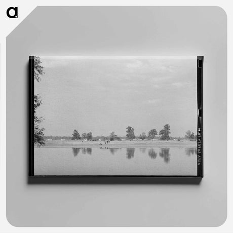 アートパネル-Lake Dick Project, Arkansas
 - ラッセル リー Canvas.