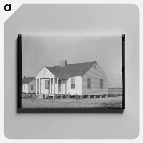 アートパネル-Lake Dick Project House
 - ラッセル リー Canvas.