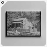 アートパネル-House in Mogollon, New Mexico
 - ラッセル リー Canvas.