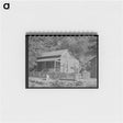 アートメモ帳-House in Mogollon, New Mexico
 - ラッセル リー Memo.