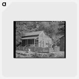 アートポストカード-House in Mogollon, New Mexico
 - ラッセル リー Postcard.