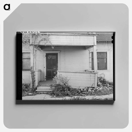 アートパネル-Entrance to House of Fruit Farmer
 - ラッセル リー Canvas.