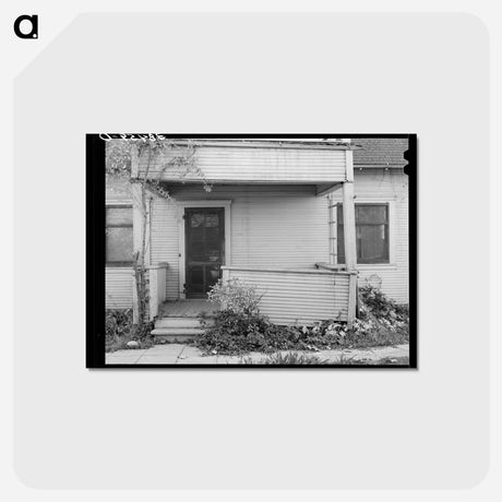 アートポストカード-Entrance to House of Fruit Farmer
 - ラッセル リー Postcard.