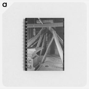 アートメモ帳-Directing Bulk Wheat, Eureka Flats, Walla Walla County, Washington
 - ラッセル リー Memo.