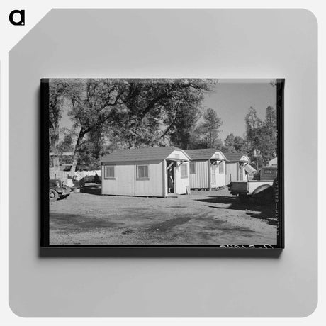 アートパネル-Project City, California
 - ラッセル リー Canvas.