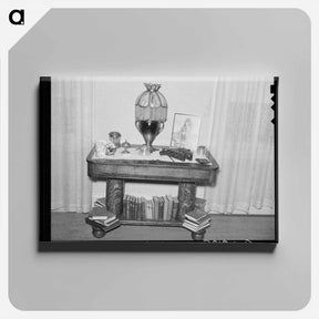 アートパネル-Interior, Jim Hardin Residence, Two Bit Creek, South Dakota
 - ラッセル リー Canvas.